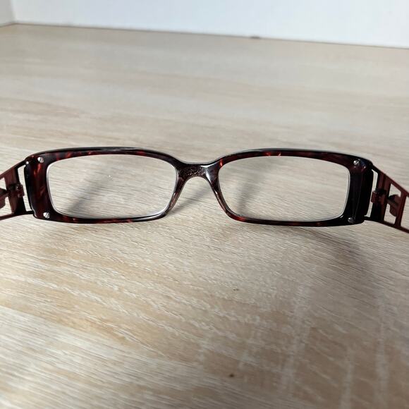 Versace Mod.3082 639 Eyeglasses Purple Frames READ 52-16-135 - Picture 6 of 10